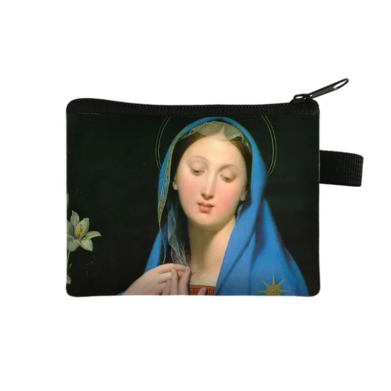 Virgin Mary purse 